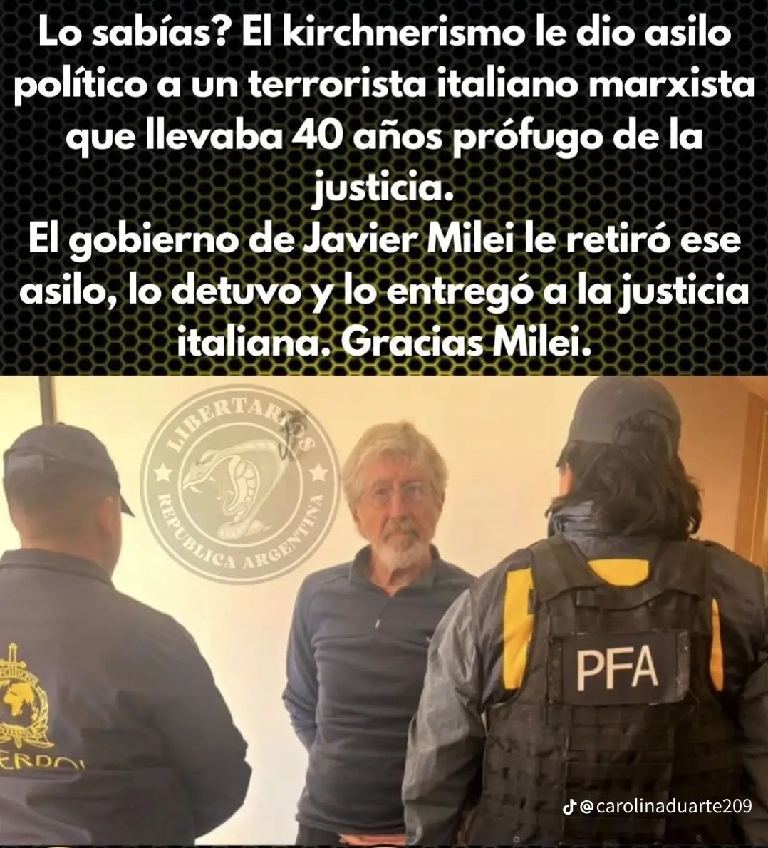 SE TERMINO EL ASILO.