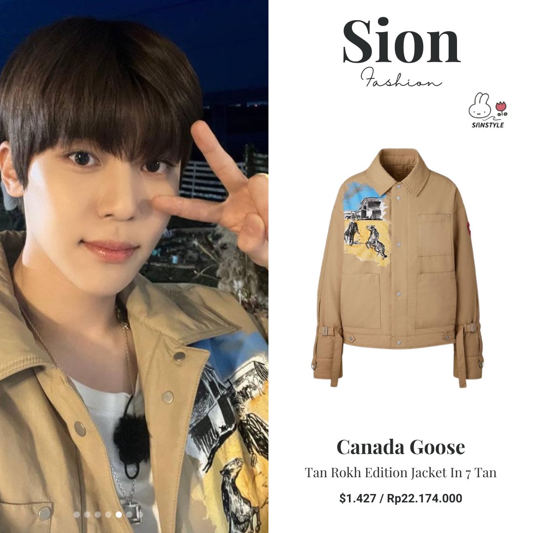 ohsionstyle's tweet photo. 20231112 nctwish 's youtube update
Canada Goose
Tan Rokh Edition Jacket In 7 Tan
$ 1.427 / Rp 22.174.000
LOEWE
Relaxed fit T-shirt in cotton
$ 611 / Rp 9.504.000
Protect Ldn
Jeans Pants Purple Logo
$ 300 / Rp 4.660.000
#SION #μμ¨ #γ·γͺγ³
#NCTWISH
#SIONFASHION #SI0NSTYLE https://t.co/hxwmpRaC8X