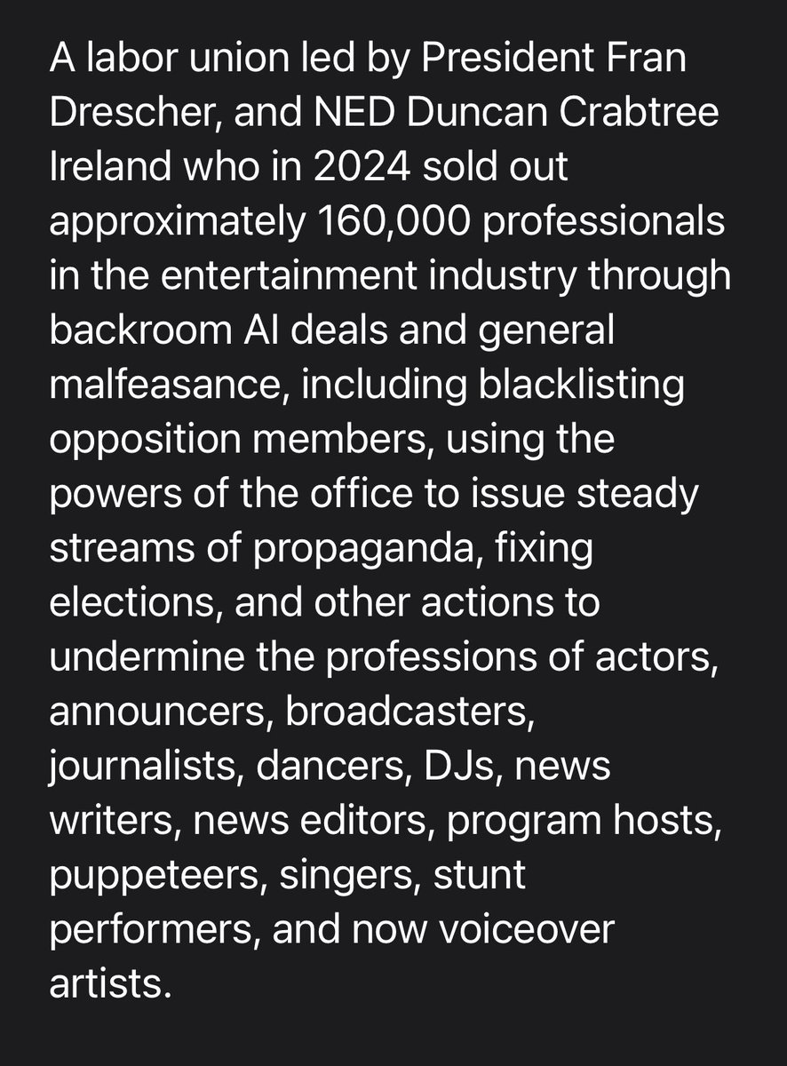 Coalition to Save #SAGAFTRA tweet media