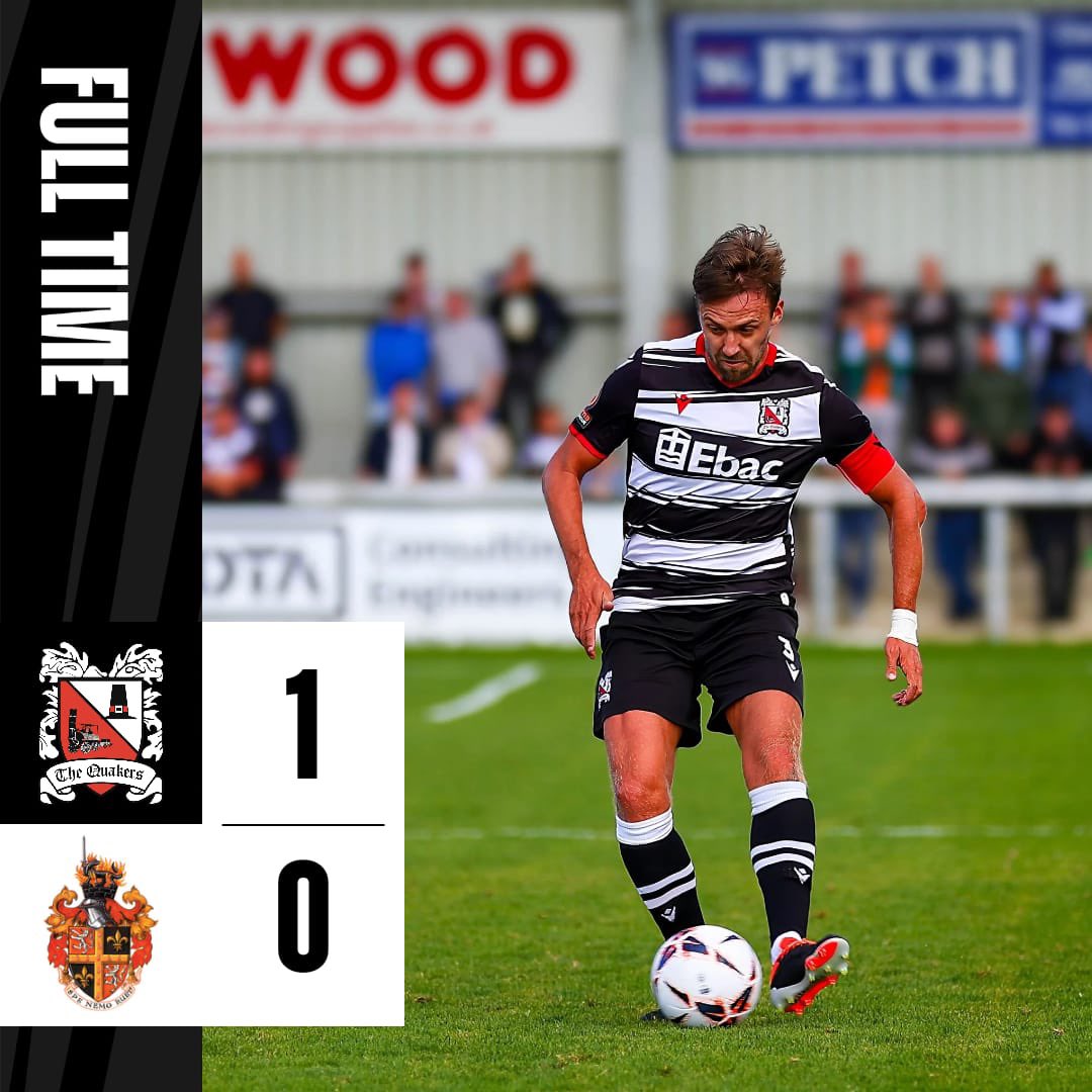 ⏰ 𝗙𝗨𝗟𝗟 𝗧𝗜𝗠𝗘

Get in there lads! The Quakers notch another win and it’s three clean sheets on the bounce. Thanks for your support this afternoon!

#WeAreDarlo⚫️⚪️