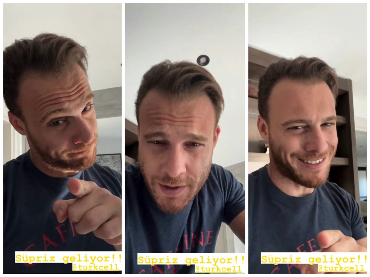 Sürpriz var💙
Bekleyelim ve izleyelim Kero
#KeremBürsin 😍