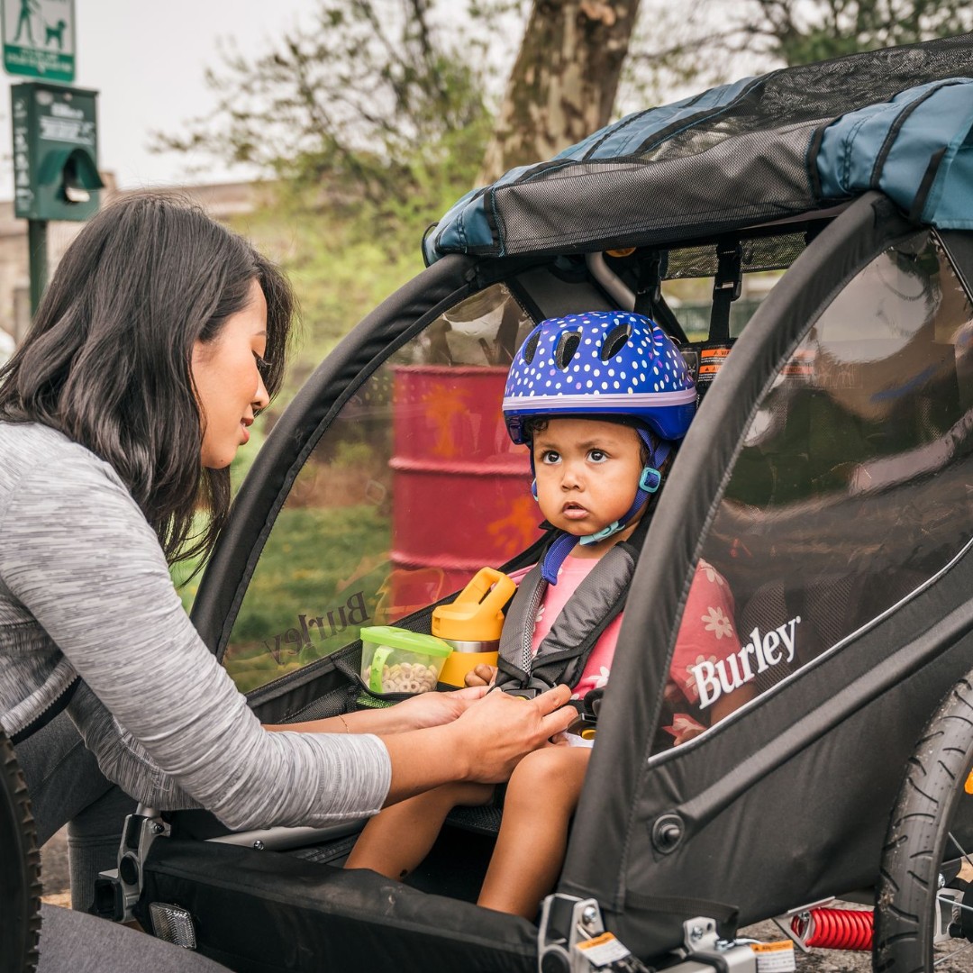 Ready for school to start back up?  Bike drop-offs kickstart your mornings with fun exercise and quality time with your little one! 🎒

Pro tip: don't forget the snacks!

#EncoreX #RideYourWay
burley.com/products/encor…