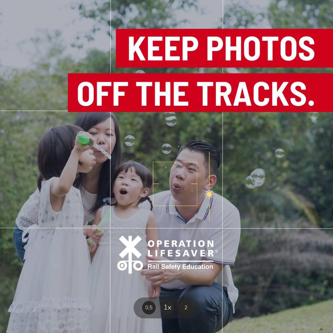 IndianaOpLife's tweet image. NO PHOTO IS WORTH THE RISK! Stay off the railroad tracks and #staysafe. It's not just illegal, it's deadly. Don't put your life in danger for a picture.