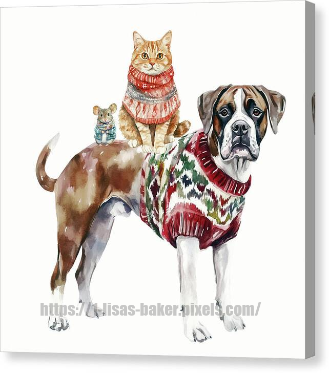 LisaSBaker444's tweet photo. Winter Trio, new art here: https://t.co/8Rf3jwb9Nl
#dog #cat #mouse #winter #wallartforsale #homedecorideas #interiordecor #fun #whimsical #art #artwork #giftidea #animals #animalkingdom #canvasprints #canvas #wallart #arte #artprints #funanimalart #doglover #catlover #dogsonx https://t.co/h1A4APEjWW