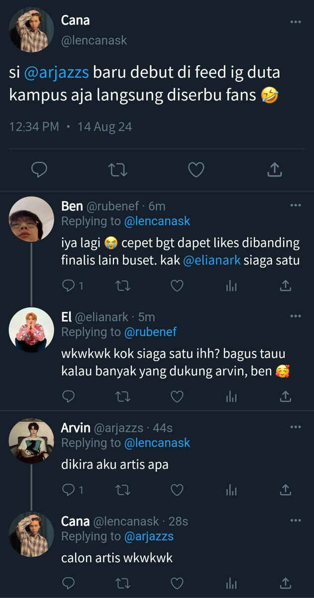 jaesweats's tweet photo. JAEYONG SHORT AU

❝Arvin yang introvert itu harus berkelahi dengan kontes pemilihan duta kampus❞

— TWENTY UNIVERSE https://t.co/tFZziQSit6