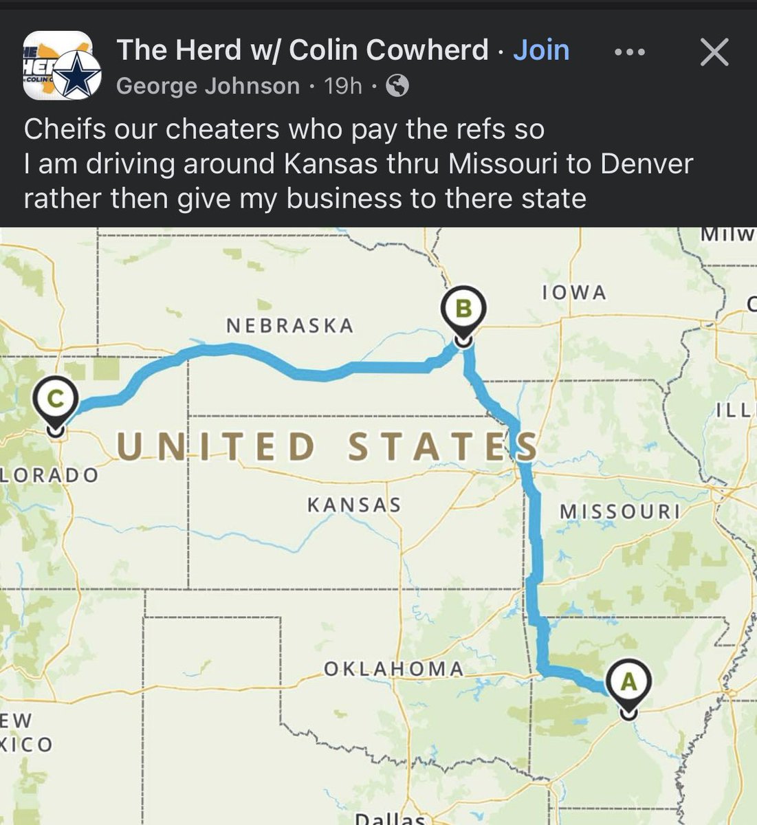 Who’s gonna tell him