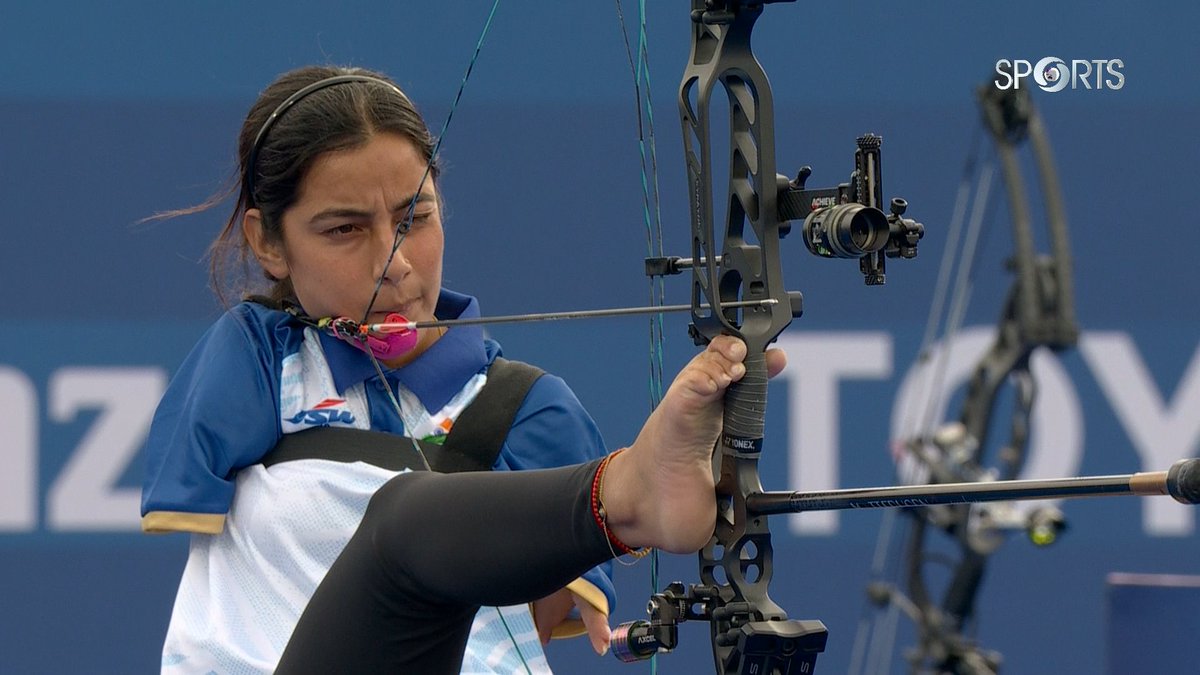Doordarshan Sports (@ddsportschannel) on Twitter photo ๐น Sheetal Devi loses against Mariana Zuniga of Chile by 137-138 in the Pre Quarter Finals of the Women's Individual Compound Open event.
#Paris2024 #Cheer4Bharat #Paralympics2024
<a href="/mansukhmandviya/">Dr Mansukh Mandaviya</a> <a href="/MIB_India/">Ministry of Information and Broadcasting</a> <a href="/PIB_India/">PIB India</a> <a href="/IndiaSports/">Dept of Sports MYAS</a> <a href="/ParalympicIndia/">Paralympic India ๐ฎ๐ณ</a> <a href="/PCI_IN_Official/">Paralympic Committee of India</a> <a href="/Media_SAI/">SAI Media</a> ๐น Sheetal Devi loses against Mariana Zuniga of Chile by 137-138 in the Pre Quarter Finals of the Women's Individual Compound Open event.
#Paris2024 #Cheer4Bharat #Paralympics2024
<a href="/mansukhmandviya/">Dr Mansukh Mandaviya</a> <a href="/MIB_India/">Ministry of Information and Broadcasting</a> <a href="/PIB_India/">PIB India</a> <a href="/IndiaSports/">Dept of Sports MYAS</a> <a href="/ParalympicIndia/">Paralympic India ๐ฎ๐ณ</a> <a href="/PCI_IN_Official/">Paralympic Committee of India</a> <a href="/Media_SAI/">SAI Media</a>