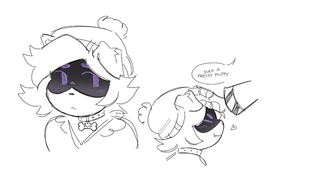 skinnedcoyote's tweet photo. @puppyotter_uzi agere catzi, kitty and puppy nuzi [ sonas, drawn by @/SystemDroneV ], and pupzi ૮ ᴖﻌᴖა https://t.co/QqGvCFQy3H