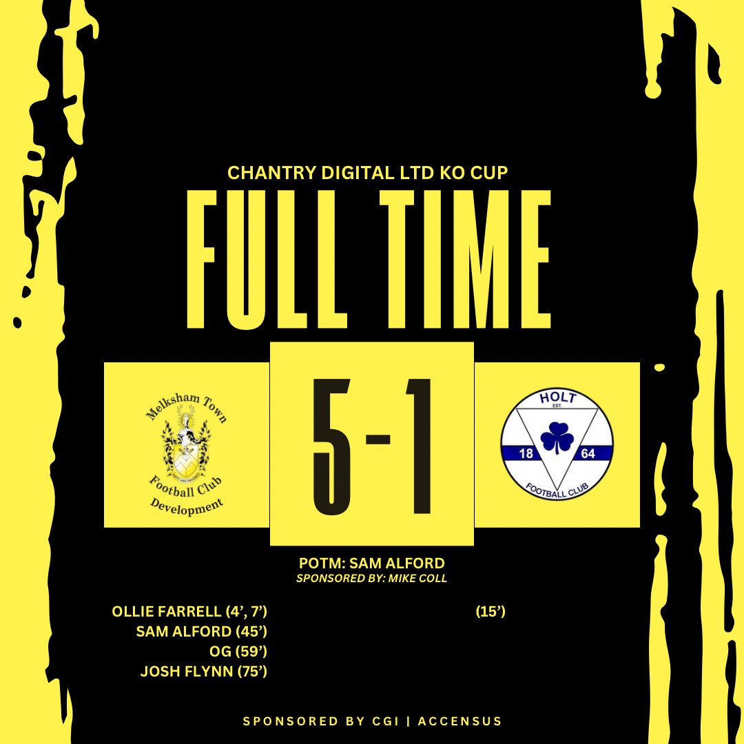 5 ⭐️ performance today from all of those involved.

Some really aesthetically pleasing football from us when going forward.

🎱 in the 🎩 for the next round!