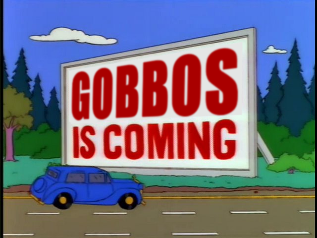 othatsraspberry's tweet photo. LOOK SMITHERS, GORBOS IS COMING https://t.co/XuIg793zyT
