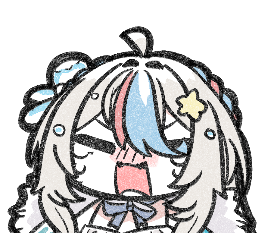「いろんな表情の泡形ヒメイさん描いた  #ヒメアート #いろんな表情のvtuber」|221(ﾂﾂｲﾁ)同人作家VTuber@月一で電子同人誌制作中のイラスト