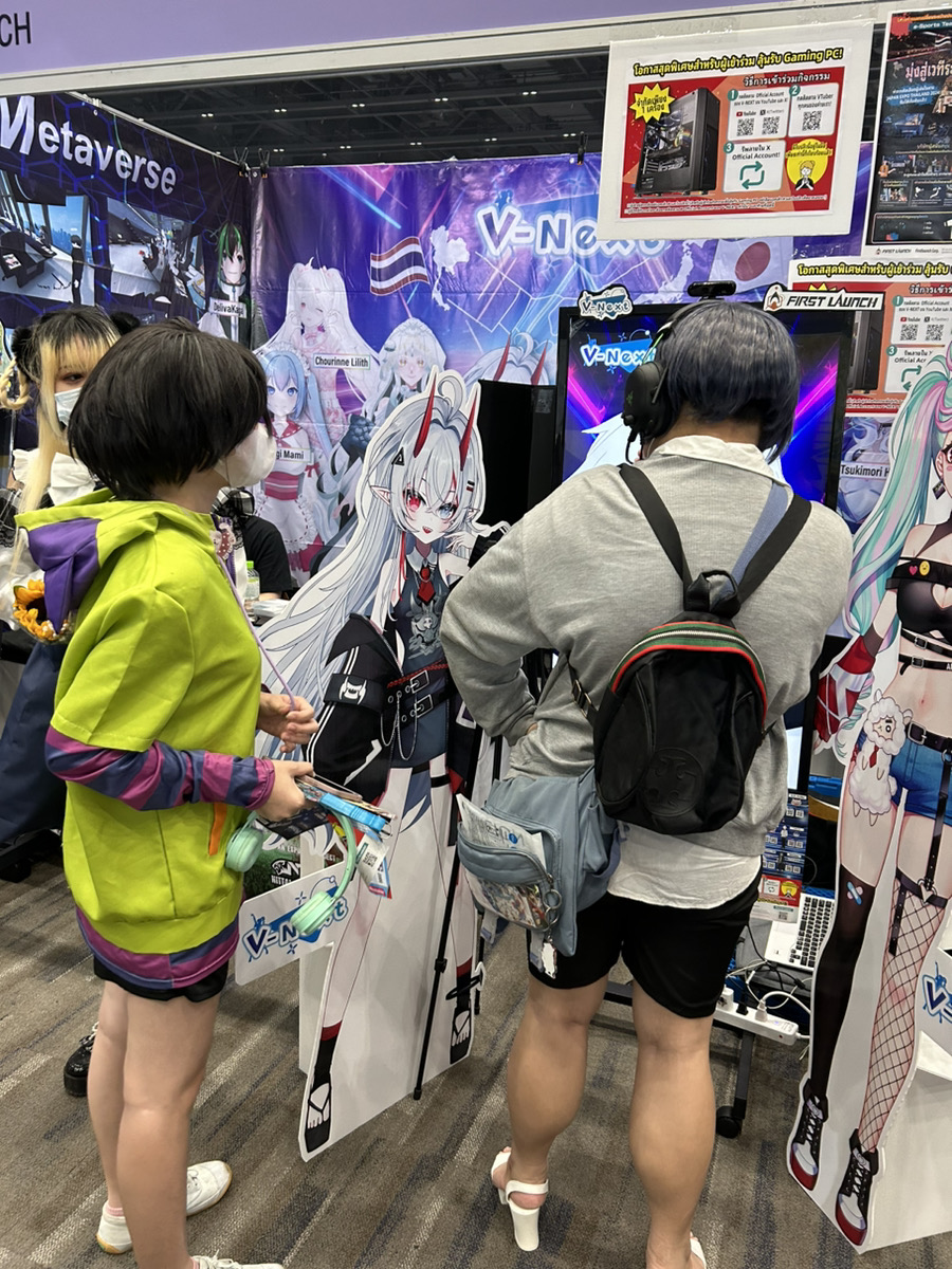 Day two of NIPPONHAKU 2024 is complete‼️

To everyone who followed us from the flyers, please check out the streams from the V-NEXT members!

On the final day tomorrow, our amazing VTubers will be here to welcome you! 🫶  
If you’re interested, be sure to stop by the merch booth