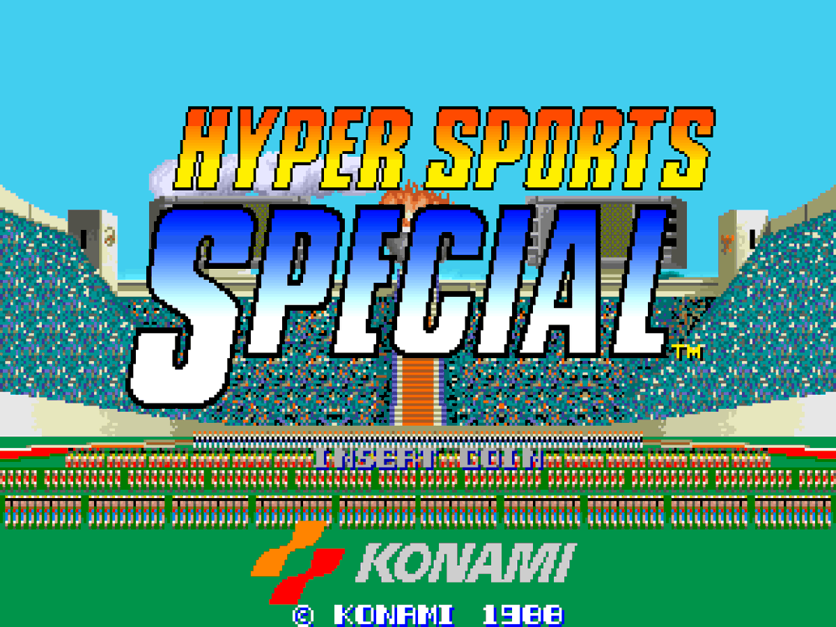 vgpedia_com's tweet photo. Hyper Sports Special is an arcade videogame developed by Konami in 1988. It’s a Track&amp;Field game! https://t.co/zffgRqjbge