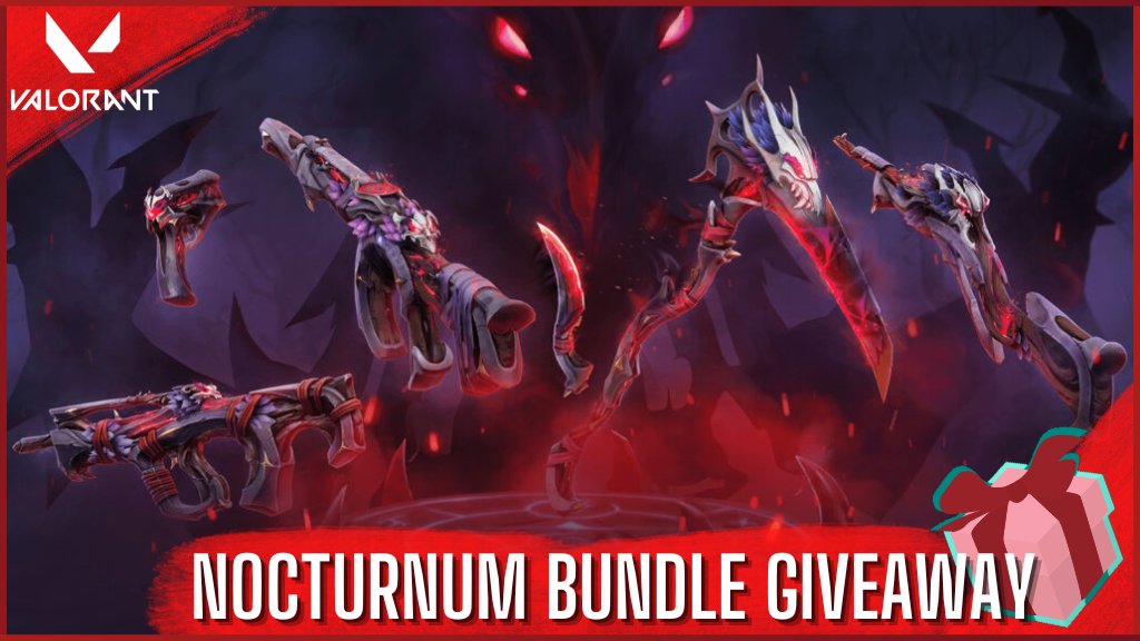🎁 NOCTURNUM BUNDLE GIVEAWAY 🎁
🌍 ALL REGIONS WELCOME 🌍

How to enter:

🐺 Follow <a href="/acrethedog/">Acre</a>
❤ Like this tweet
💬 Tag two friends