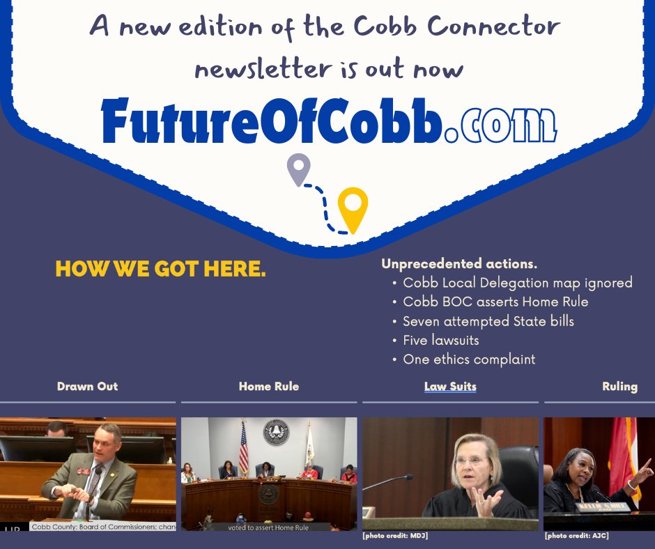 Visit FutureOfCobb.com now to catch up on the latest about the Cobb Board of Commissioners maps and what they mean to you.