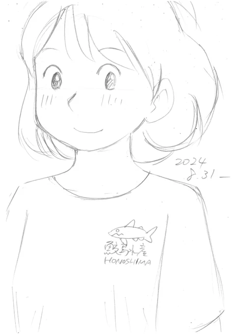 これが箱絵の下絵ののひめさん😊 