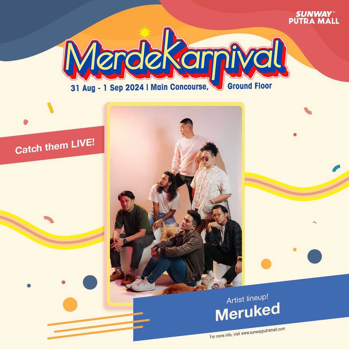 Hi KL! We’re back again this time. 3PM Sunway Putra Mall for #MerdeKarnival