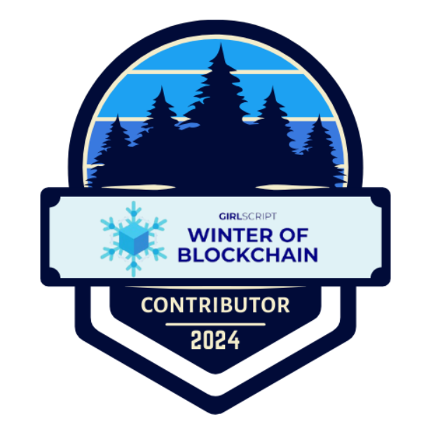 s_sharuka2005's tweet photo. Hello Everyone! I have been selected as open-source contributor for @Girlscript1 Winter of Blockchain! Being a newbie to this technology, I promise myself to find answers to the spark of curiosity in me!
#OpenSourceContribution
#Blockchain https://t.co/bnH9DVr6x5