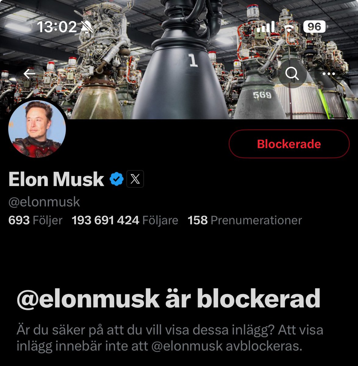 UffeGruff's tweet image. #blockmusk