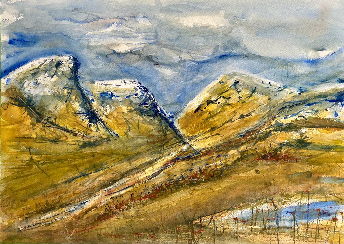 Glen Coe in progress #kunst