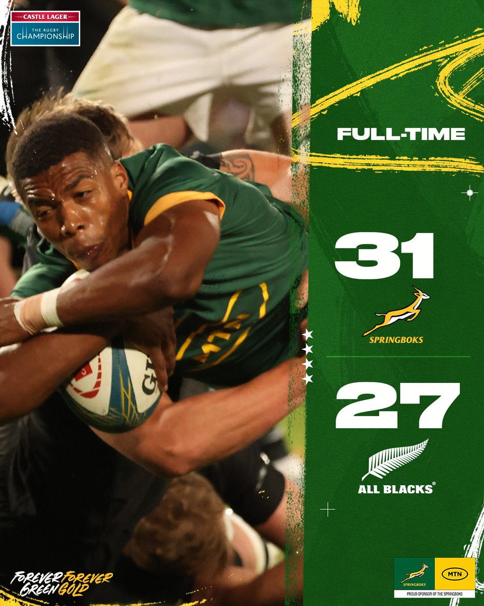 Springboks (@springboks) on Twitter photo A nail-biter, but the Boks have done it 🥳
#Springboks #ForeverGreenForeverGold #RSAvNZL A nail-biter, but the Boks have done it 🥳
#Springboks #ForeverGreenForeverGold #RSAvNZL