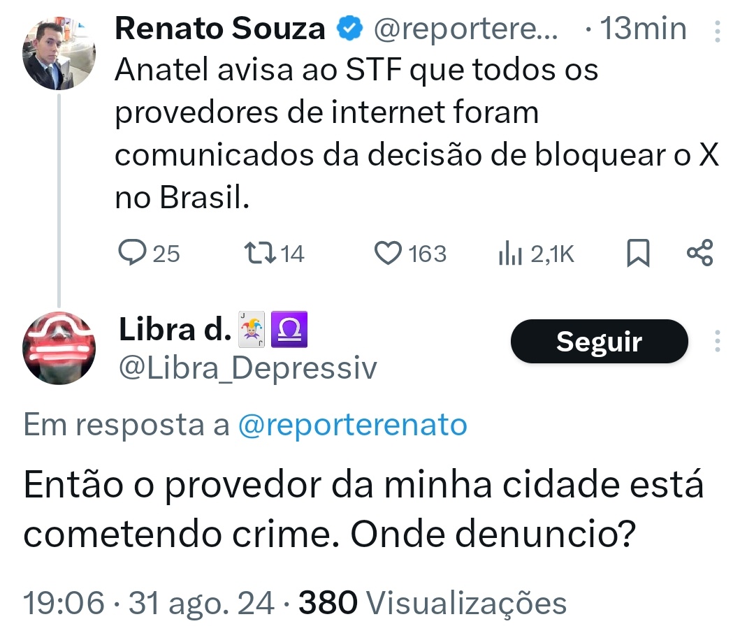 nandx_rejected's tweet image. Não tem como esse país...