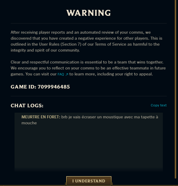 Team_Toui's tweet photo. ça va @RiotSupportFR https://t.co/wiVn3W1PqA