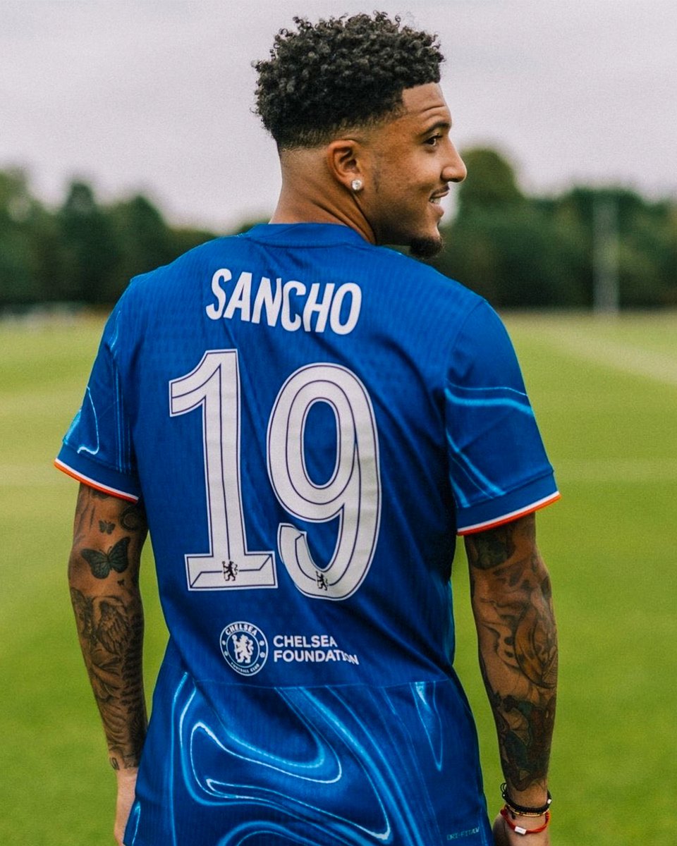CHELSEA SANCHO 19番 レプリカ ユニフォーム サンチョ ASÍ ES! Jadon Sancho 💎 utilizará la dorsal número '19' en su
