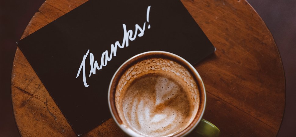 How to Show Gratitude for Long Term Business Relationships…
LEARN MORE... valetcoffee.com/how-to-show-gr…

#valetcoffee #coffee #espresso #smoothies #corporateevents #tradeshows #customerappreciation #employeeappreciation #events #eventtips
