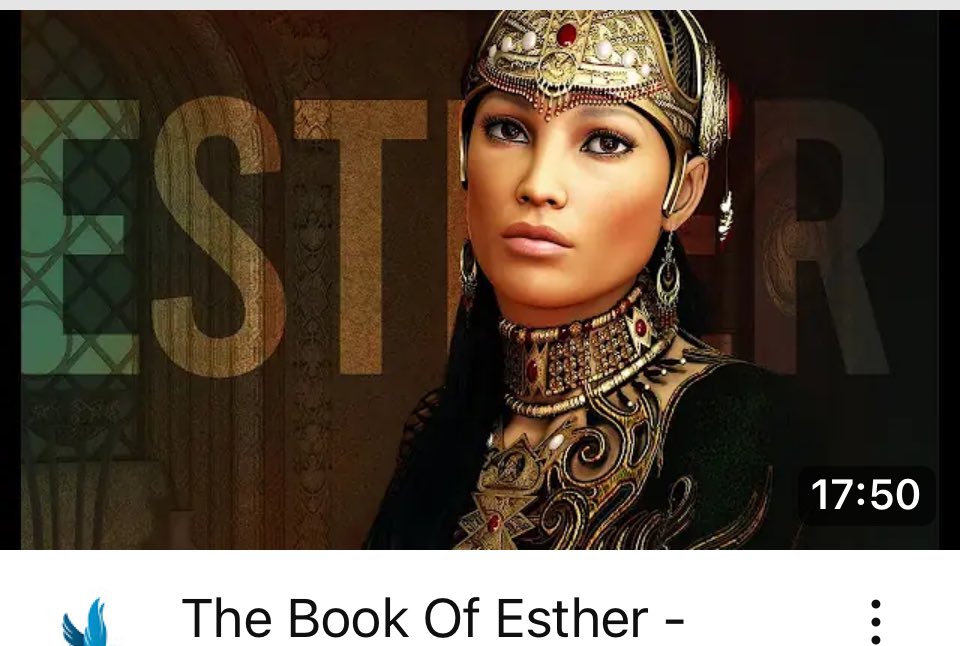 That time a Benjamite/Persian woman became a Queen in the land, had the king declare a holiday for her ppl and saved them from annihilation. Juneteenth is like Purim. (oh you best believe it all happened another time, before project 2025.) Won’t He Do It?
youtu.be/JTEIBAC6DU4?si…