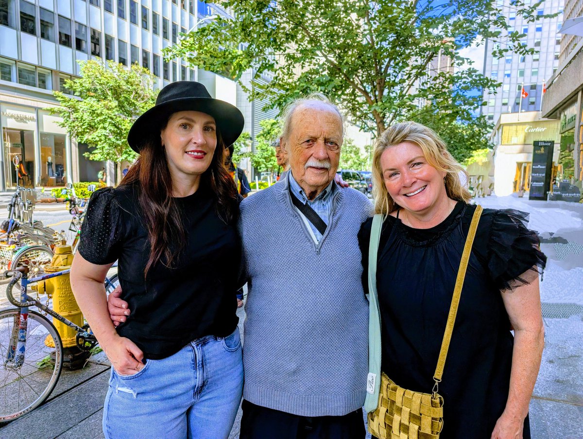 Kristi Lee, Allan Sheppard and eyewitness Victoria at the ceremony today to commemorate the 15th anniversary of the death of Darcy Allan Sheppard.

Thanks to everyone who attended ❤️
