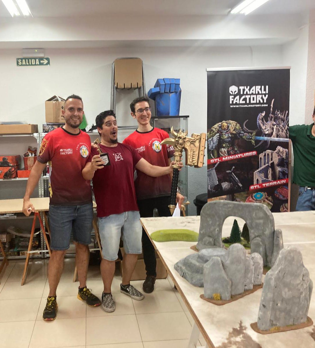 Tremendo torneo hoy en Navarra hoy Larkin y Garvec a tope! Con demonios de Tzeentch y lagartos de Tierras del Sur con victoria incluida!!! 🔥🔥🔥
Que bonita es la comunidad de sexta 🥰🥰
#warhammer #fantasy #6a
