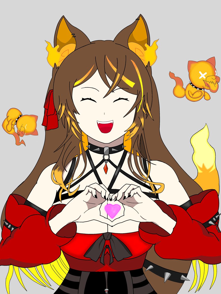 DatCoolAnimator's tweet image. For the Hottest Vtuber Around 🔥
#SinderDoodle
