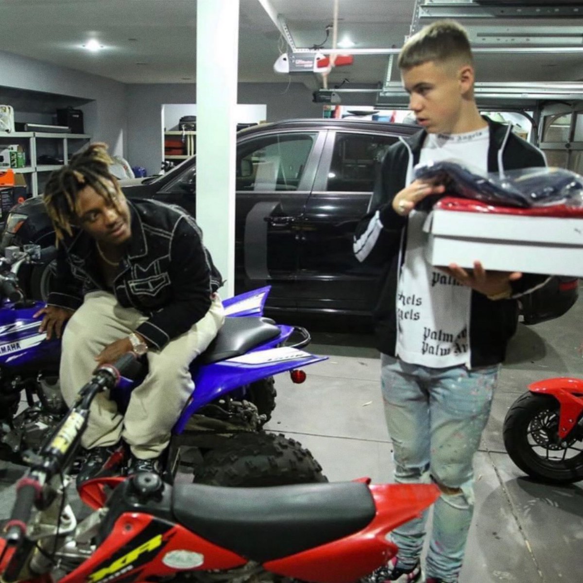 Laroi &amp; Juice WRLD in 2019 🥲🖤