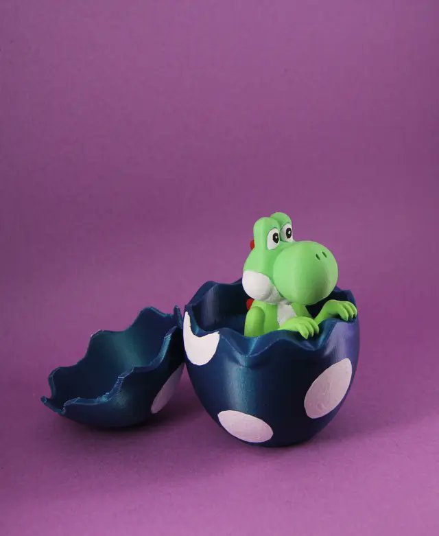 Oddity3D's tweet photo. My entry for @Thangs3D #throwback competition is my Yoshi easter egg from a couple of years ago, my most popular upload - Pic is from @dandelione who made it look great!

Link: https://t.co/rrhvmfGVZF https://t.co/qQhNp8fU6E