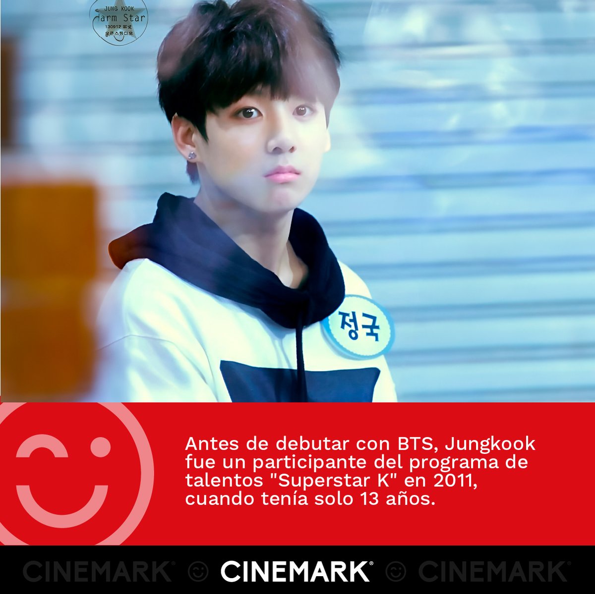 🎤✨ ¡#ARMY, esta es tu oportunidad de ver a Jungkook en #Cinemark! 

Vive esta experiencia junto a tu artista favorito en la gran pantalla. 🤩 Asegura tu lugar y ven a disfrutar junto a #Jungkook

Compra tus boletas YA en: bit.ly/Compra-en-Cine…