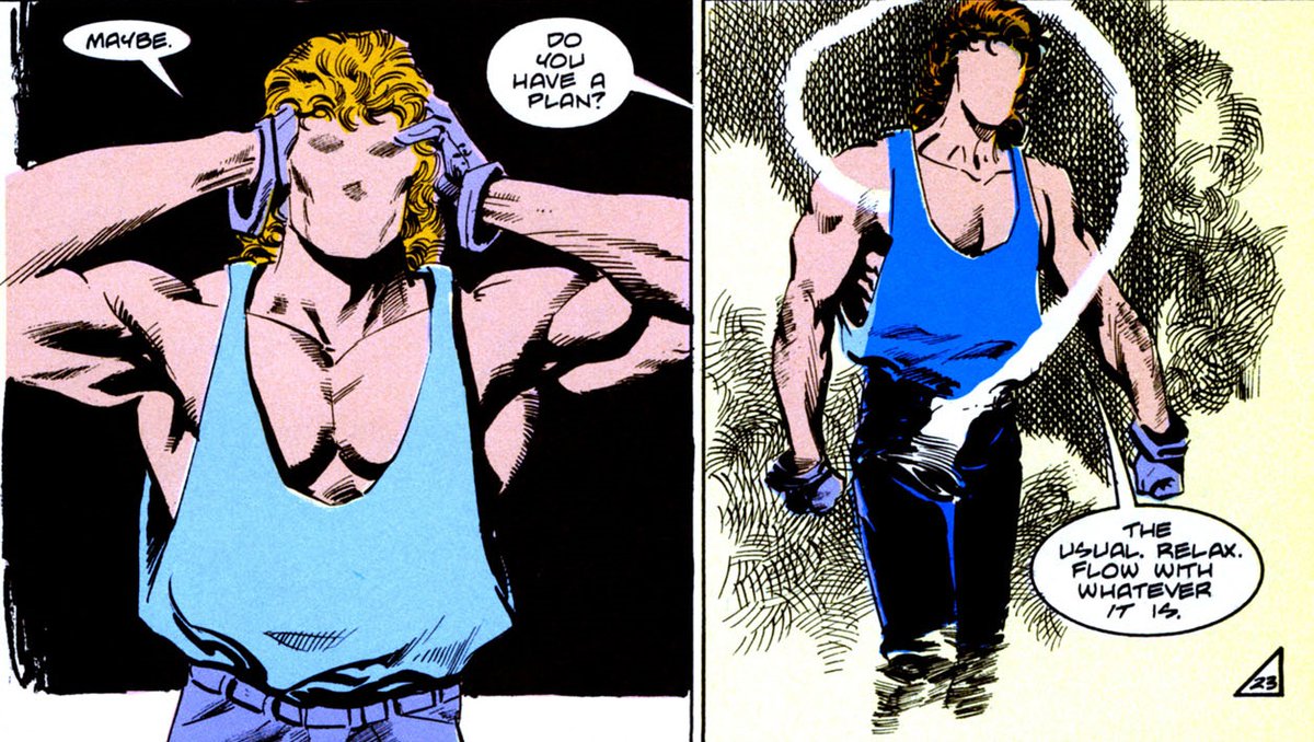 Absolutely yes to this. Vic having different clothes was a wonderful touch and it should be used more often for all Questions.