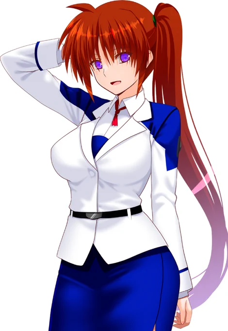 なのはさんとイチャイチャしたいので作りましたビキニなのはさんと海辺でうへへするやつです^^DLsite   