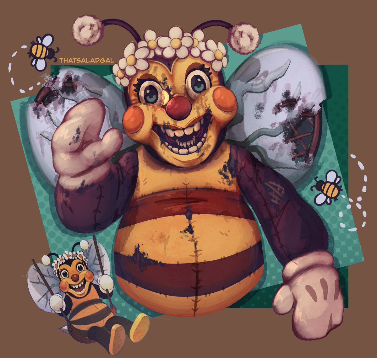 I love you so much, Secret of The Mimic Bee mascot,,.,,