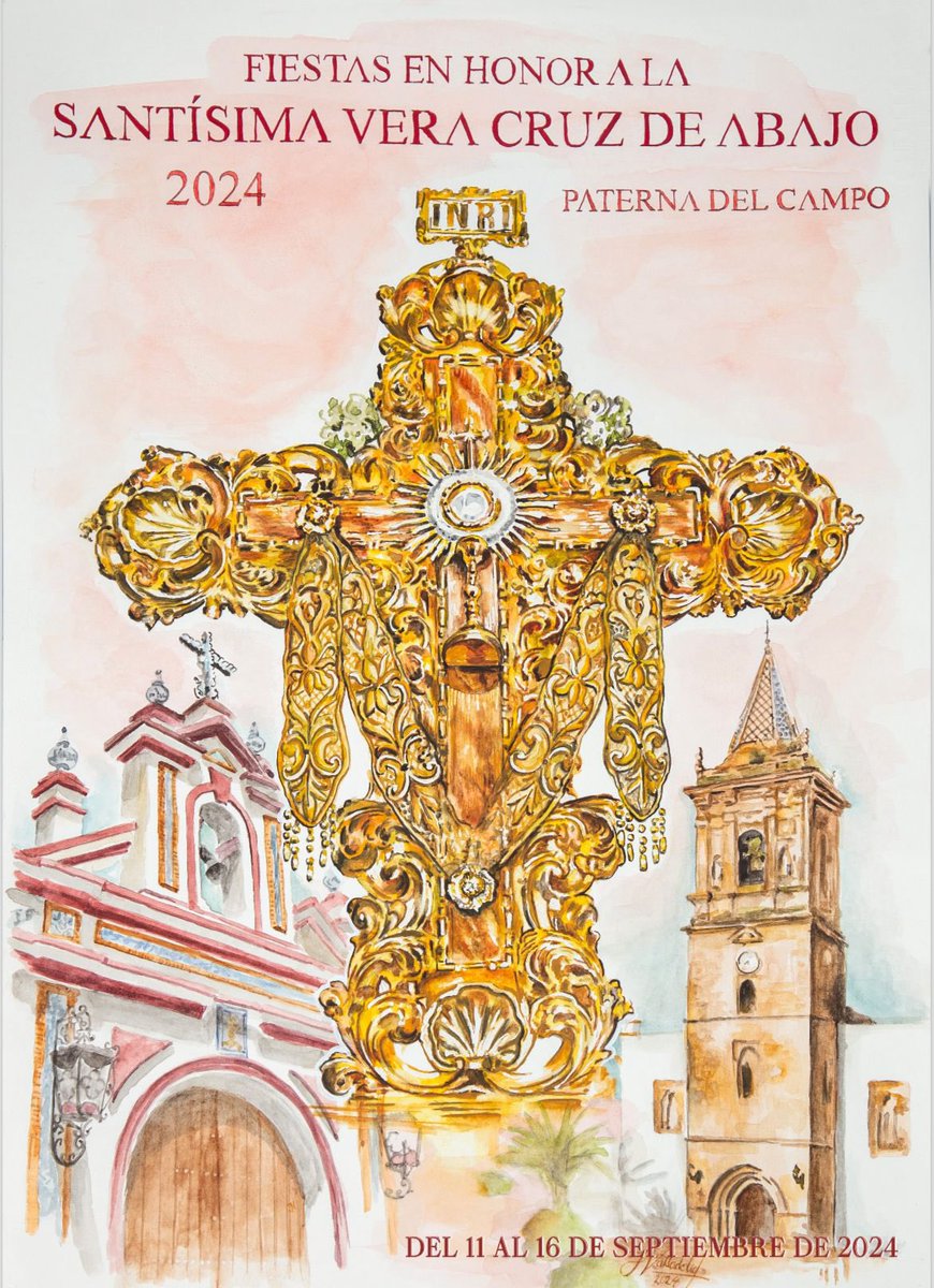 CruzdeAbajo_'s tweet photo. Cartel fiestas 2024 ❤️ https://t.co/mIX4sckT8j