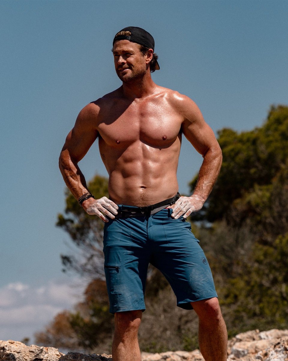 Great times filming in Mallorca for #LimitlesswithChrisHemsworth season 2 with <a href="/NatGeo/">National Geographic</a>