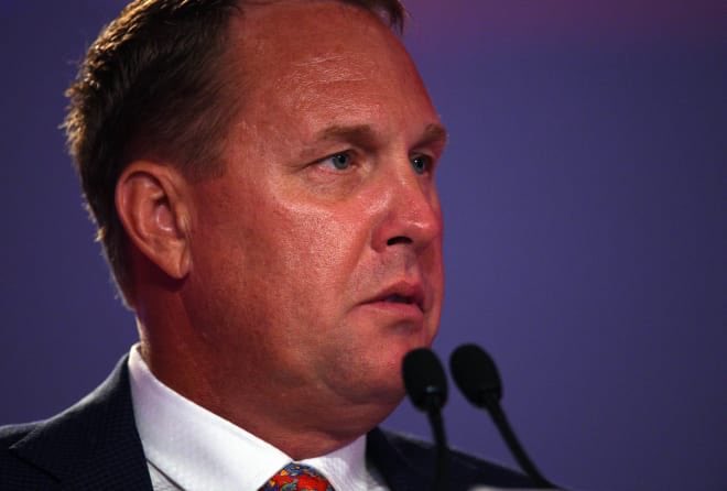 Hugh Freeze watching <a href="/VandyFootball/">Vanderbilt Football</a> and realizing he’s going to see <a href="/diegopavia02/">Diego Pavia</a> and Jerry Kill again this November.  #CFB #AnchorDown #AggieUp