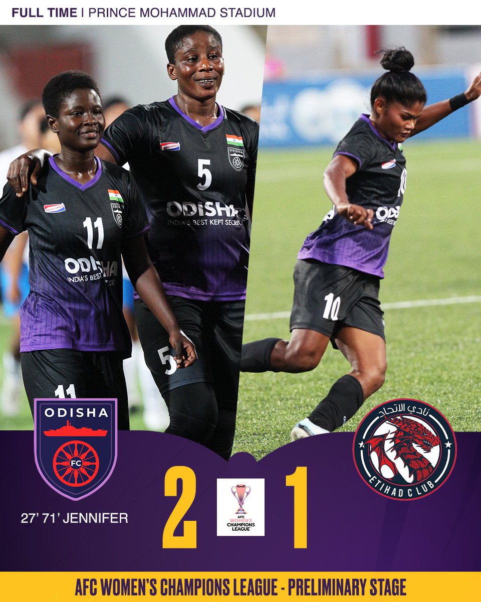 Odisha FC Women tweet media