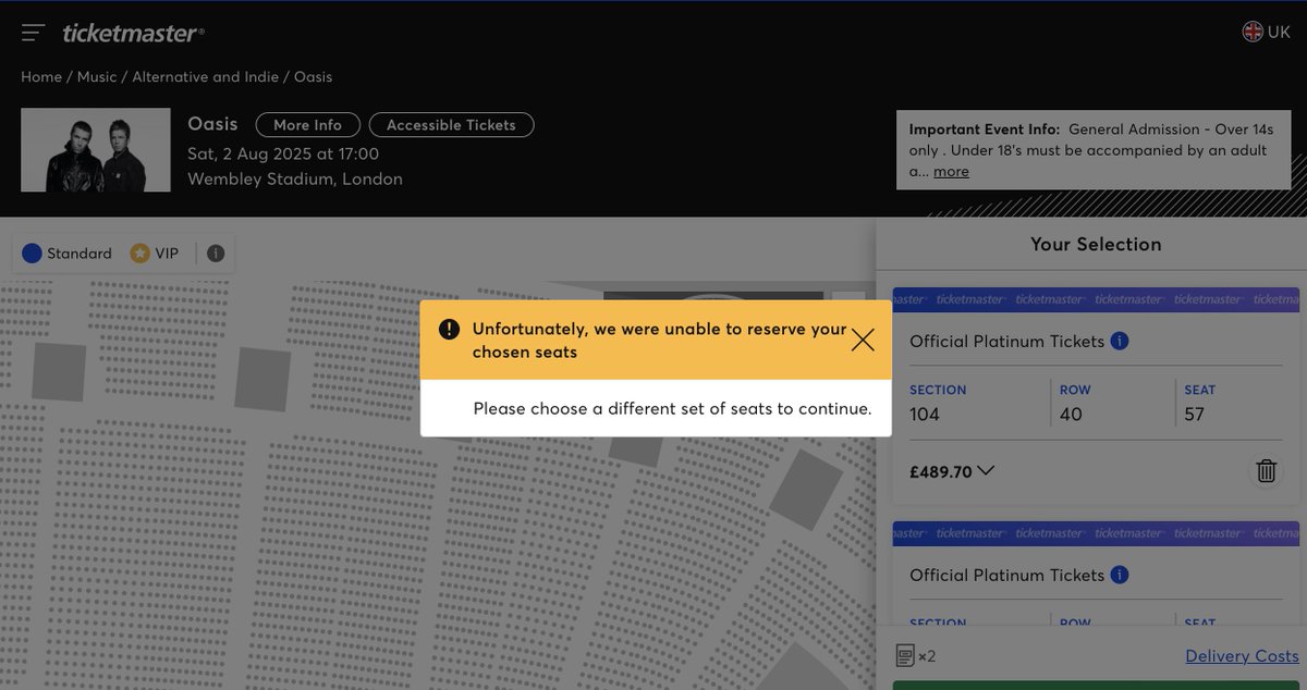 itsbabsj's tweet photo. Why are we waiting..... #oasistickets is this sold out and you are teasing us for hours @TicketmasterUK https://t.co/ck6lr9nYUM