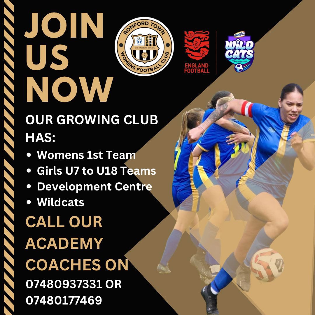 Romfordtownffc's tweet photo. ⚫️⚪️ We have spaces left players WANTED age 6-16s if you are a player and wanting more game time UEFA coaching weekly get in touch now for more information 
Romford based community club RTFC ⚪️⚫️ https://t.co/OxqXUxNTU8