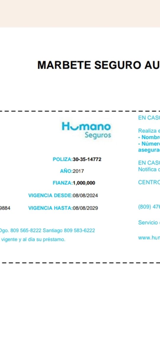 recio90's tweet photo. Los amigos de @seguroshumano son unos genios, pagas tu seguro y no te pueden dar el servicio porque su gerente de vehículos no está en la oficina @JCesarValentin ponle atención temprano. @Vehiculosenlard https://t.co/MgQiVWDPet