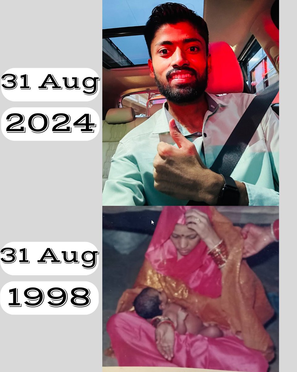 🎂 #Birthday vibes 😊
🎉 Another Year, Another Milestone 🎉
Life taught me to go with the flow, embrace change, and keep my dreams alive. 🚀 Here’s to dreaming bigger, striving harder.

𝗙𝗶𝗿𝘀𝘁 pic: The day I was born. She never imagined this little boy would come so far.