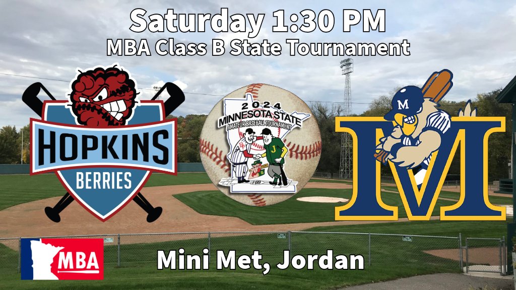 Hopkins Berries (@hopkinsberries) on Twitter photo Can't be in Jordan today?
Watch the Hopkins Berries live on <a href="/NSPNminnesota/">NSPN - Minnesota</a>
prepspotlight.tv/Townball/GameS… #MBA101 Can't be in Jordan today?
Watch the Hopkins Berries live on <a href="/NSPNminnesota/">NSPN - Minnesota</a>
prepspotlight.tv/Townball/GameS… #MBA101