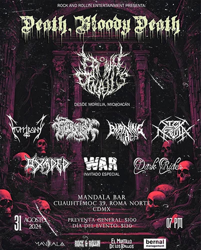 BBeat105's tweet photo. - #GRAVEWORM en el @hdxcircusbar.
- #CulerosFest en Bar La Fama
- En el @circovolador, el #MetaMorfosisProgFest
Cuáles faltan?
En cuál los veremos?
#StayBlast
#BlastBeat105 https://t.co/u3xsblarR6