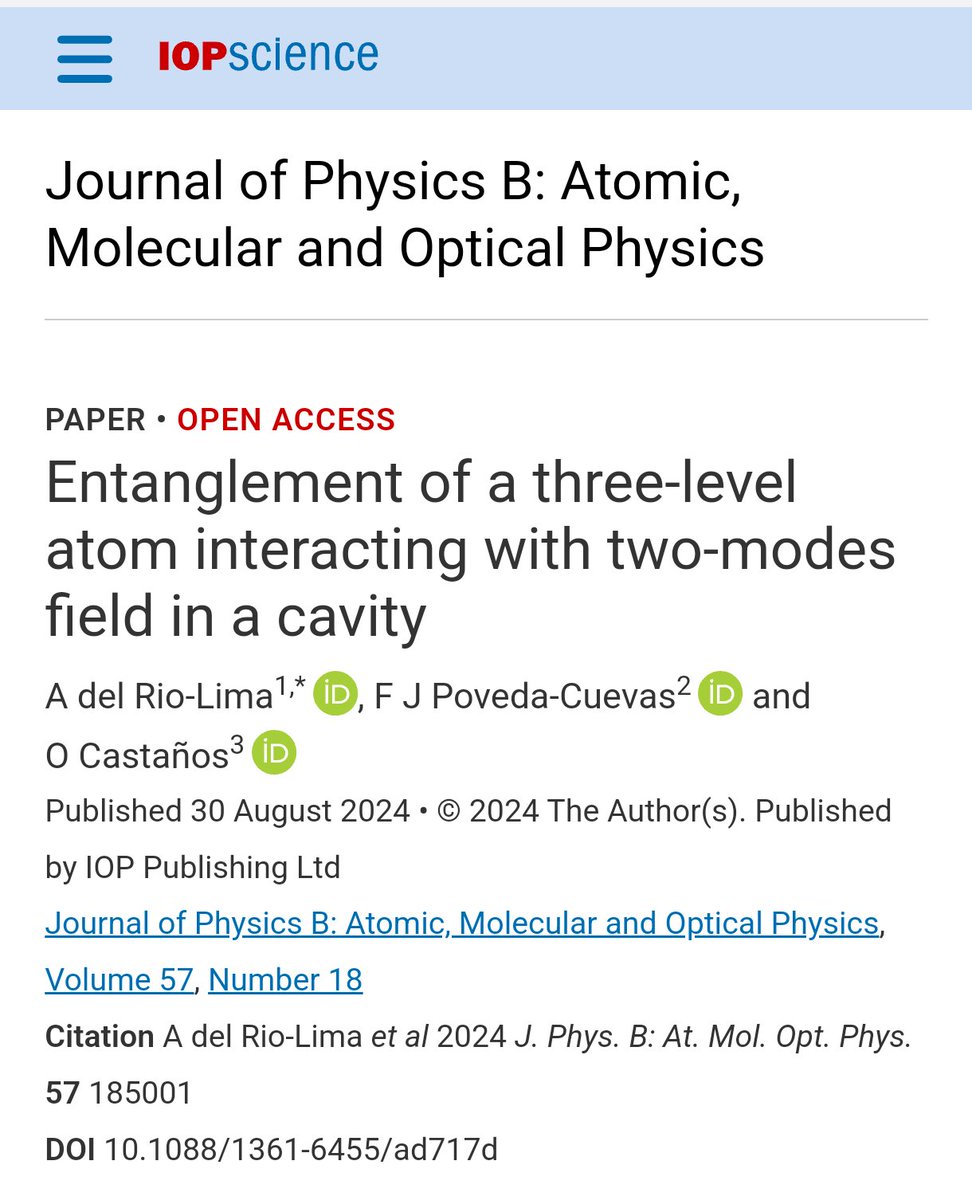 Opto-Atomic Group (@optoatomicgroup) on Twitter photo <a href="/optoatomicgroup/">Opto-Atomic Group</a>
Our new contribution in <a href="/IOPPublishing/">IOP Publishing</a> in <a href="/JPhysB/">Journal of Physics B</a>
iopscience.iop.org/article/10.108… <a href="/optoatomicgroup/">Opto-Atomic Group</a>
Our new contribution in <a href="/IOPPublishing/">IOP Publishing</a> in <a href="/JPhysB/">Journal of Physics B</a>
iopscience.iop.org/article/10.108…